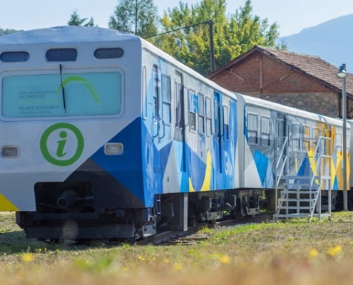 Oficina de turismo comarcal de Montaña Alavesa y centro de interpretación Via Verde del Vasco-Navarro