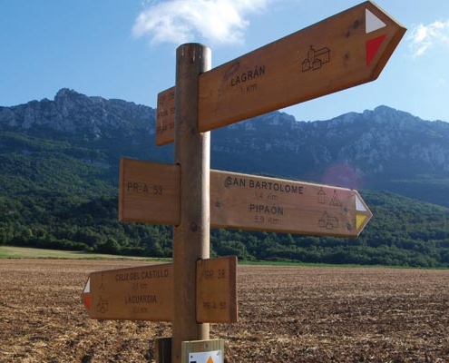 GR-38 Senderismo Rutas Montaña Alavesa